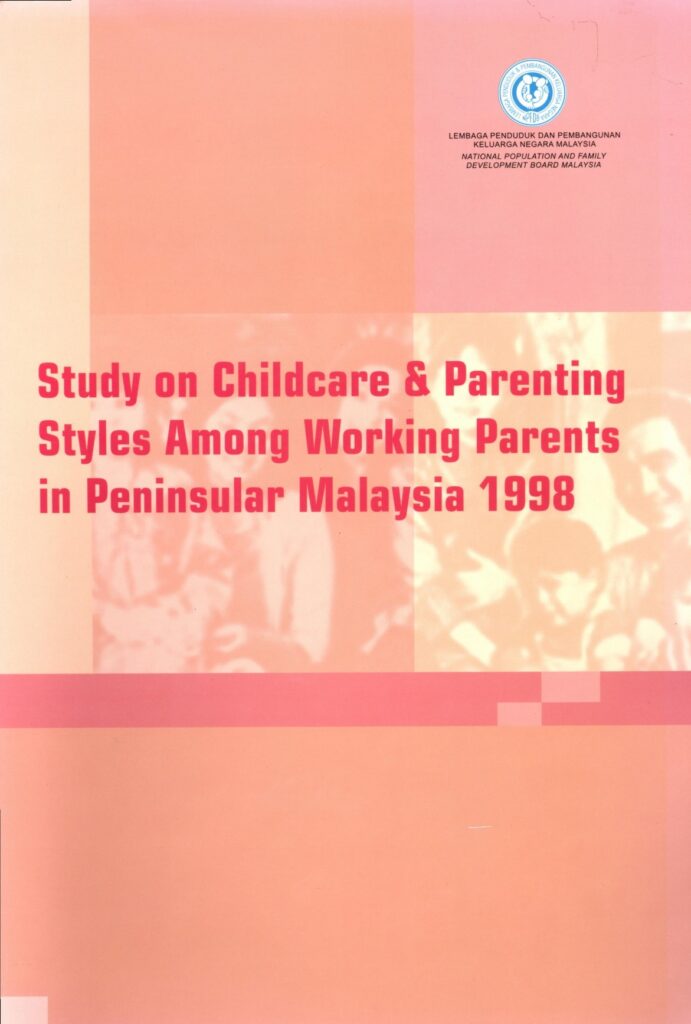 study on childcare parenting 1998 front page page 0001