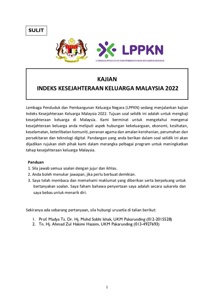 Family Well-Being Index 2022