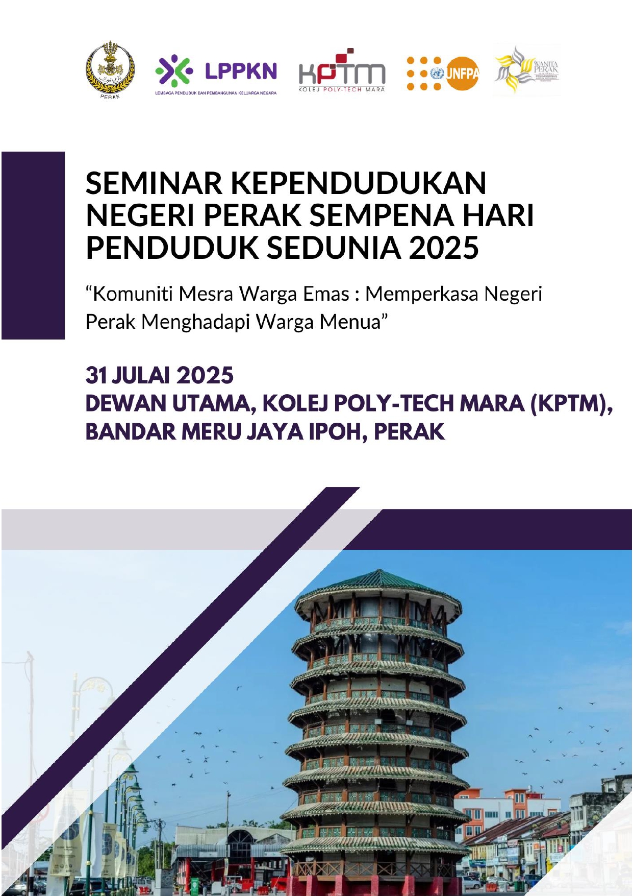 Laporan Seminar Kependudukan Negeri Perak 2025